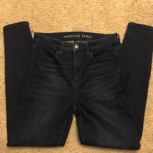 AE super soft super hi rise jeggings 4 short